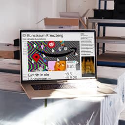 Visual Identity and Website for Kunstraum Kreuzberg - thumbnail 4