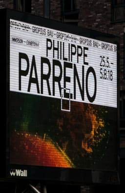 Exhibition Communications for Philippe Parreno - thumbnail 3