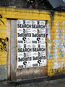 Exhibition Identity for in Search of Europe - thumbnail 4