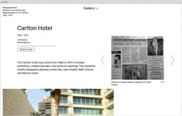 Interactive Archive Website for Saradar Collection - thumbnail 4