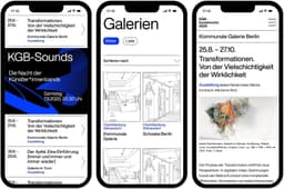 Visual Identity for Kommunale Galerien Berlin - thumbnail 3