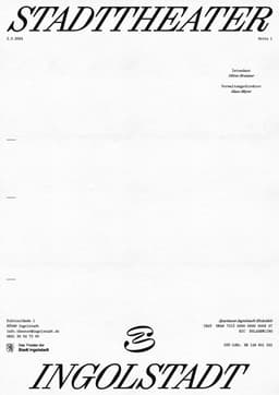 Visual Identity for Stadttheater Ingolstadt - thumbnail 5