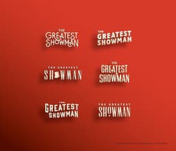 Movie Logo Concepts For The Greatest Showman - thumbnail 3