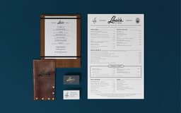 Restaurant Branding For Louie's By The Bay - thumbnail 2
