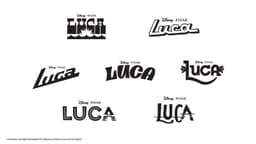 Title Treatment Concepts For Disney And Pixar's Luca - thumbnail 8
