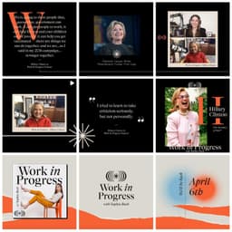 Brand Identity For Work In Progress Podcast - thumbnail 8