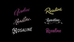 Title Treatment For 20th Century’s Rosaline - thumbnail 4