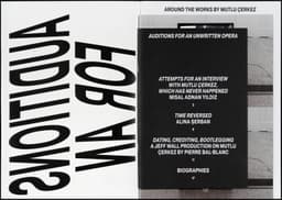 Exhibition Identity for Auditions for an Unwritten Opera - thumbnail 6