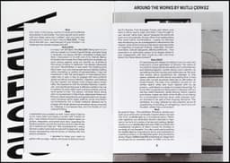 Exhibition Identity for Auditions for an Unwritten Opera - thumbnail 7