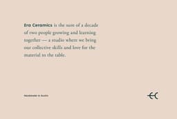Brand Identity For Era Ceramics - thumbnail 7