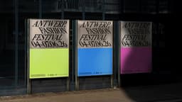 Visual Identity for Antwerp.Fashion Festival - thumbnail 2
