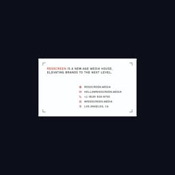 Brand Identity And Website For Redscreen - thumbnail 8