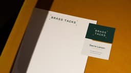 Brand Identity And Website For Brass Tacks - thumbnail 3