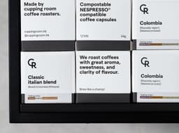 Brand Identity For Cupping Room Coffee Roasters - thumbnail 2