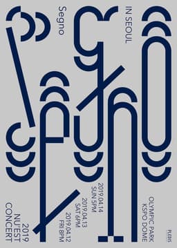 Concert Poster for NU'EST Segno - thumbnail 2