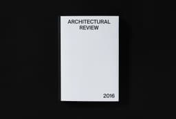 Editorial Design for Architectural Review 2016 - thumbnail 2