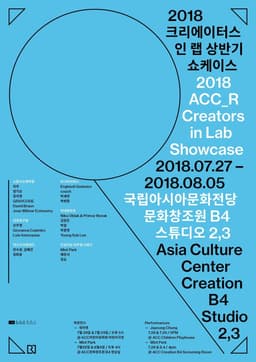 Graphic Identity for ACC_R Creators in Lab Showcase - thumbnail 2