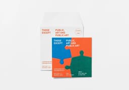 Graphic Identity for Those Except Public, Art and Public Art - thumbnail 5