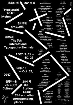 Graphic Identity for Typojanchi 2017: Mohm - thumbnail 2
