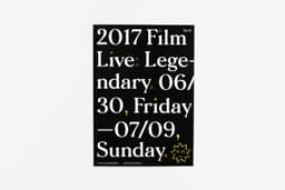 Graphic Identity for Film Live 2017 - thumbnail 2