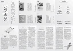 Exhibition Signage for Normal Abnormal - thumbnail 2