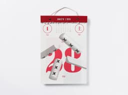 Calendar Design for Everyday Graphic Calendar 2017 - thumbnail 7