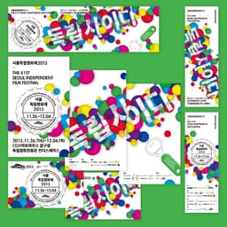 Graphic Identity for Seoul Independent Film Festival 2015 - thumbnail 4