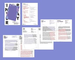 Exhibition Identity and Catalogue for INTERPLAY - thumbnail 4