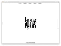 Website Design for Hong Jang Hyun - thumbnail 2