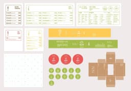 Brand Identity for HARU Healthy Meal Brand - thumbnail 3