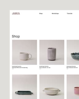 Visual Identity for Aura Living Ceramics - thumbnail 3