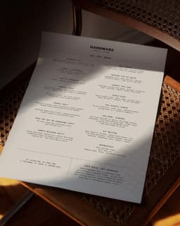 Brand Identity for Hardware Coffee Shop - thumbnail 7
