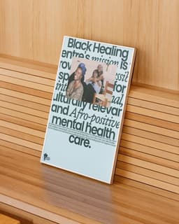 Brand Identity for Black Healing Centre - thumbnail 6