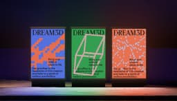 Brand Identity for Dream3D AI Graphics Platform - thumbnail 2