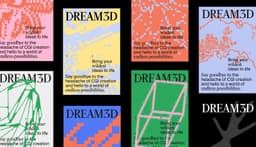 Brand Identity for Dream3D AI Graphics Platform - thumbnail 9
