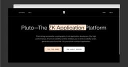 Brand Identity and Website for Pluto - thumbnail 2