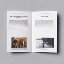 Exhibition Leaflets for MMCA - thumbnail 5