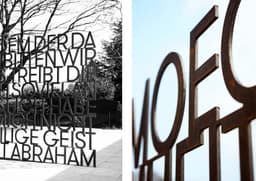 Typographic Sculpture for Heilig-Geist-Kirche - thumbnail 7