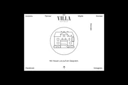 Corporate Identity for Die Villa Event Location - thumbnail 9
