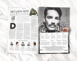 Editorial Design for Lucky Love's Masculinity Supplement - thumbnail 6