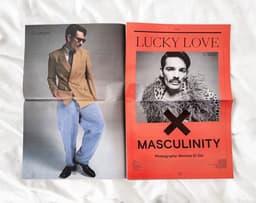 Editorial Design for Lucky Love's Masculinity Supplement - thumbnail 8