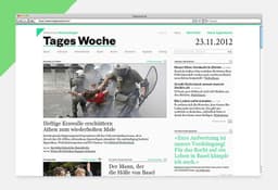 Visual Identity for TagesWoche Basel - thumbnail 4
