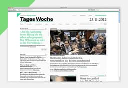 Visual Identity for TagesWoche Basel - thumbnail 5