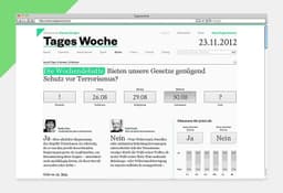Visual Identity for TagesWoche Basel - thumbnail 9