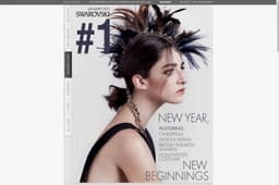 Art Direction for Swarovski Crystal Web Magazine - thumbnail 4