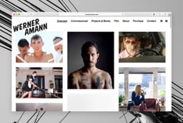 Website Design for Photographer Werner Amann - thumbnail 3