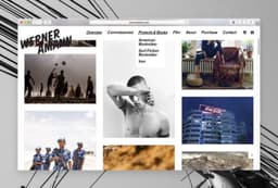 Website Design for Photographer Werner Amann - thumbnail 4
