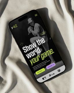 Brand identity and launch campaign for an AI-powered sports scouting platform - thumbnail 9