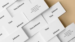Brand Identity for Nina Johnson Contemporary Art Space - thumbnail 3