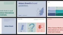 Brand Identity for Adam Grant - thumbnail 4
